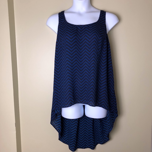 torrid Tops - Torrid High Low Hem Chiffon Top Size 0X